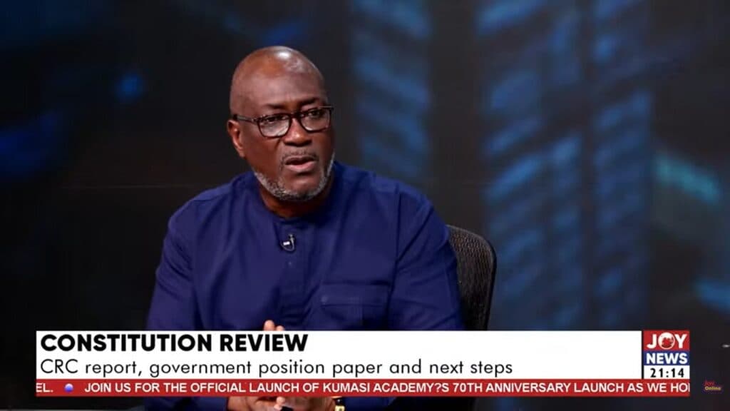 Constitution review must rise above partisan politics — Prof Prempeh