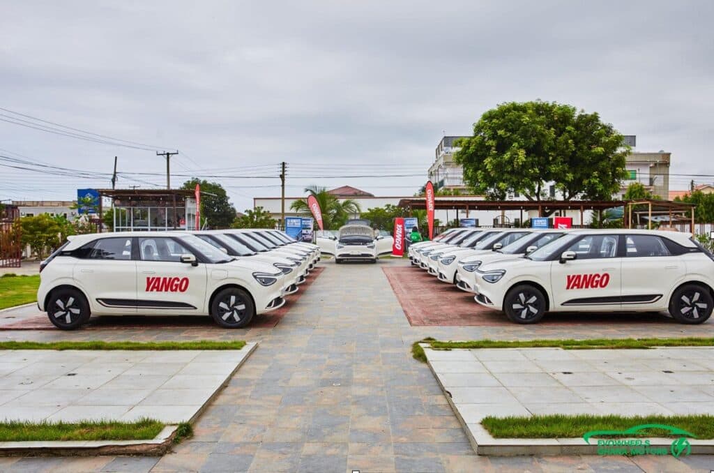 Evowheels, Yango hand over 15 Dongfeng Nammi 01 EVs to Ghanaian drivers under Drive-To-Own programme