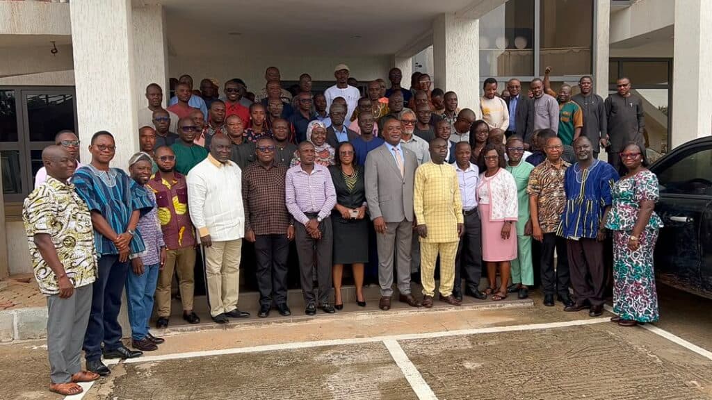 GTEC trains tertiary officials on new affiliation quality assurance framework