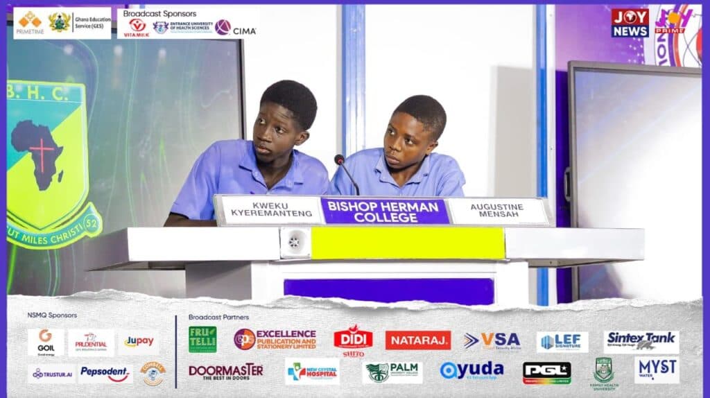 NSMQ 2026: Tie-break agony as Bishop Herman steals quarter-final spot from Asanteman SHS