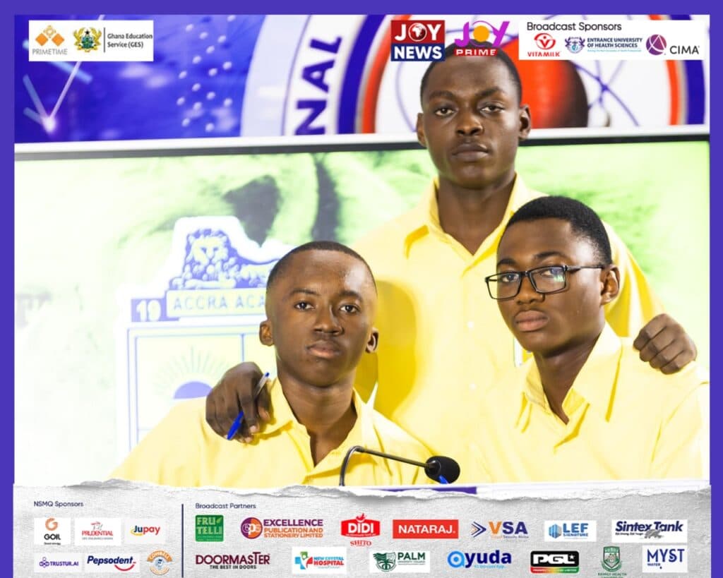 NSMQ 2026: Accra Academy books quarter-final spot, sends Holy Child packing after fierce battle