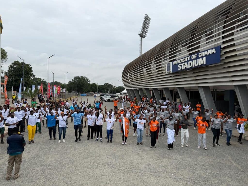JoySports Invitational 2026: Corporate Ghana breaks a sweat at Legon aerobics session