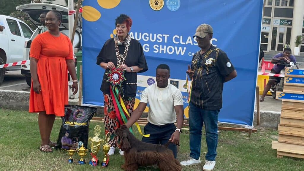 Ghanaian dogs sweep top honours at West African August classic dog show