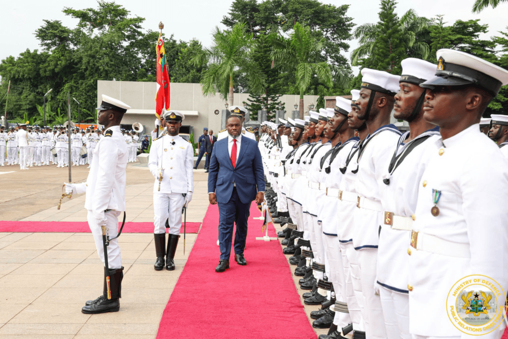 In Photos: Defence Ministry welcomes Kenneth Gilbert Adjei as new Defence Minister