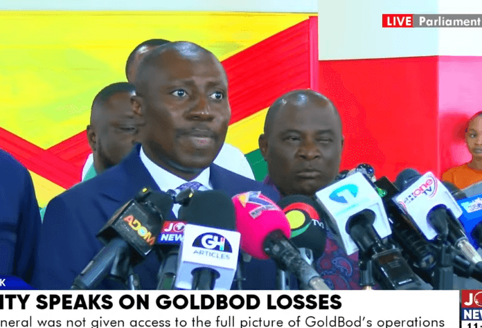 ‘You don’t get to keep the fees and disown the costs’ – Afenyo-Markin challenges GoldBod