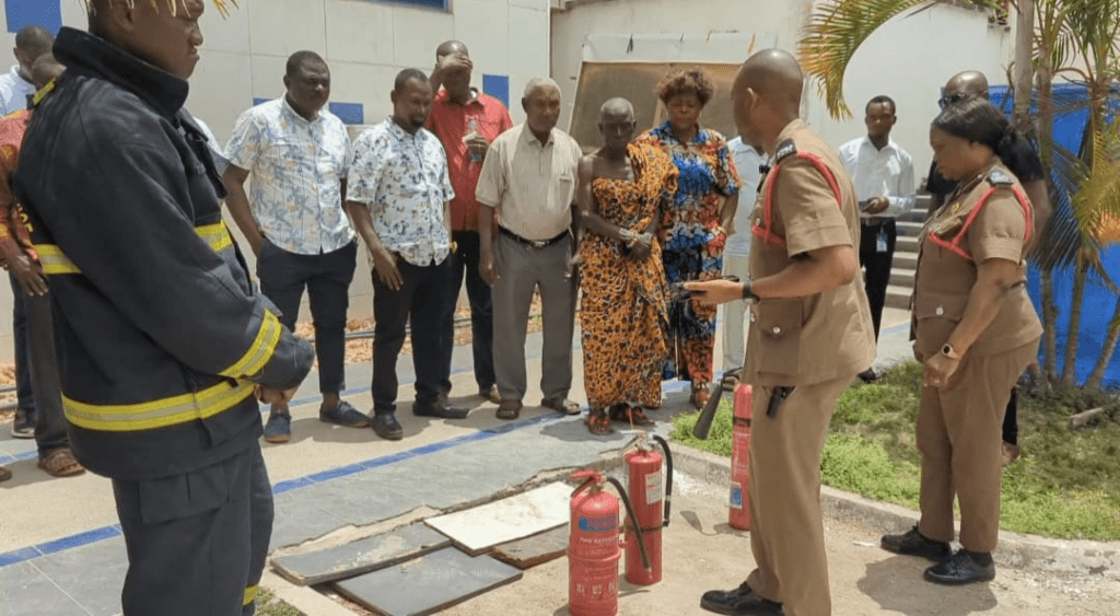 Sekondi fisherfolk trained in fire prevention and emergency response after June harbour fire