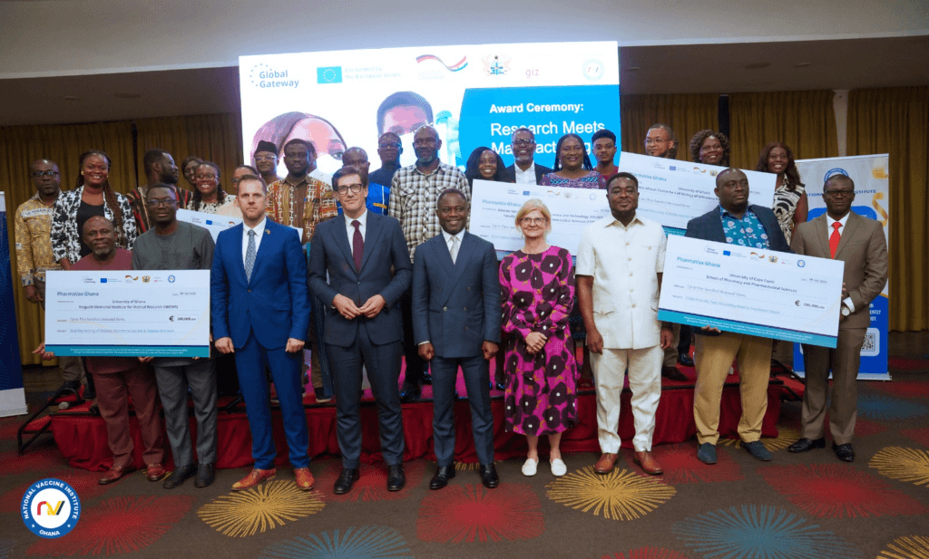 Eight projects win €2m Ghana grants for vaccine and drug research