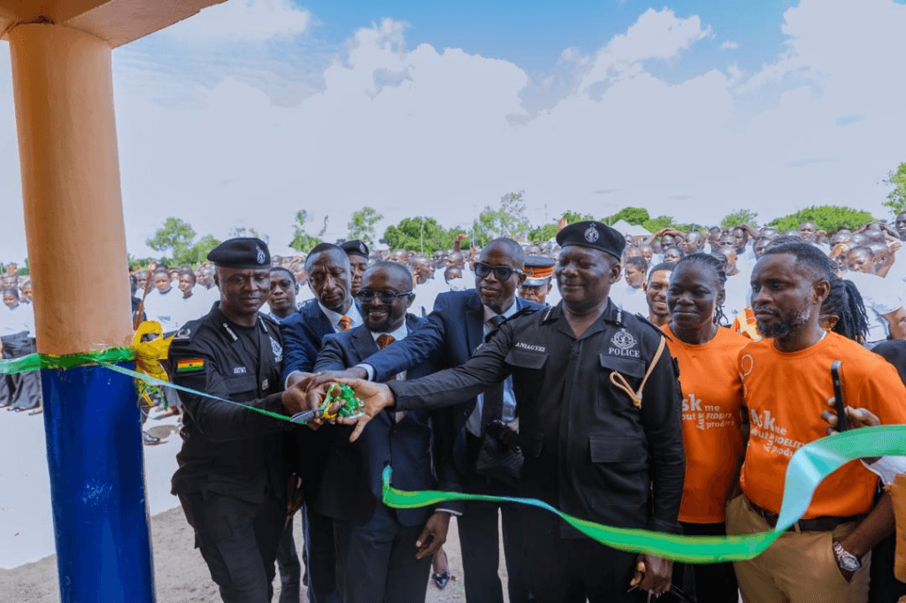Fidelity Bank completes renovation of multipurpose auditorium at Police Public Safety Training School