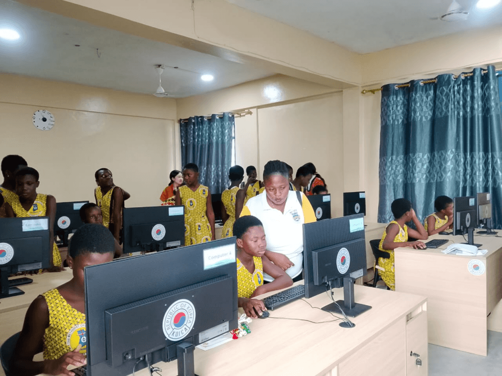KOICA donates ICT Centre to Wesley Girls’ Basic School