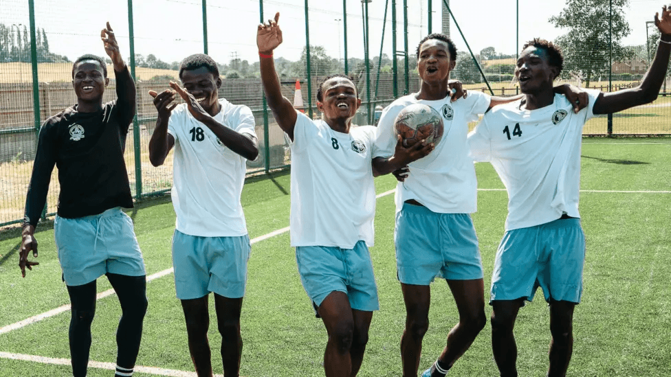 Michail Antonio helps young Ghanaians chase Premier League dreams