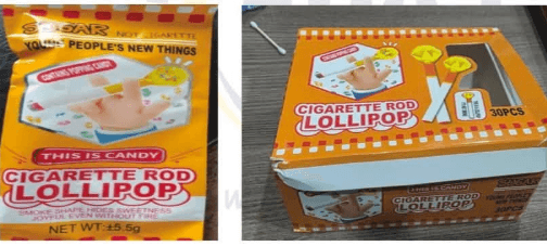 FDA, National Security arrest suspect over sale of cigarette-shaped sweets