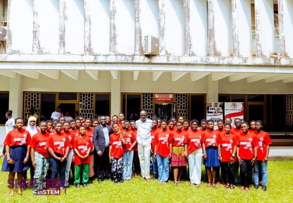 60 SHS girls develop smart solutions to flooding, waste, parking and water challenges