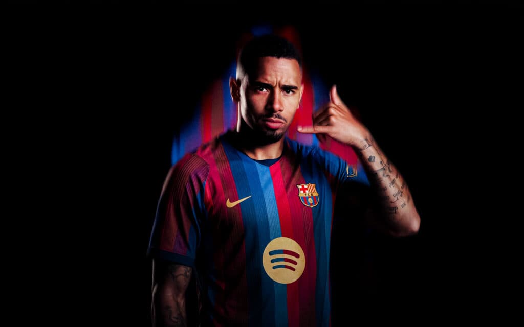 Barcelona complete signing of Arsenal striker Jesus
