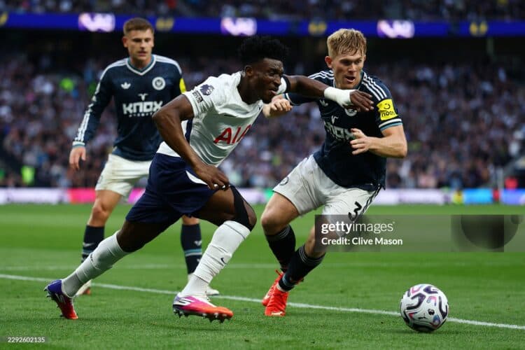 De Zerbi praises Mohammed Kudus after Tottenham return