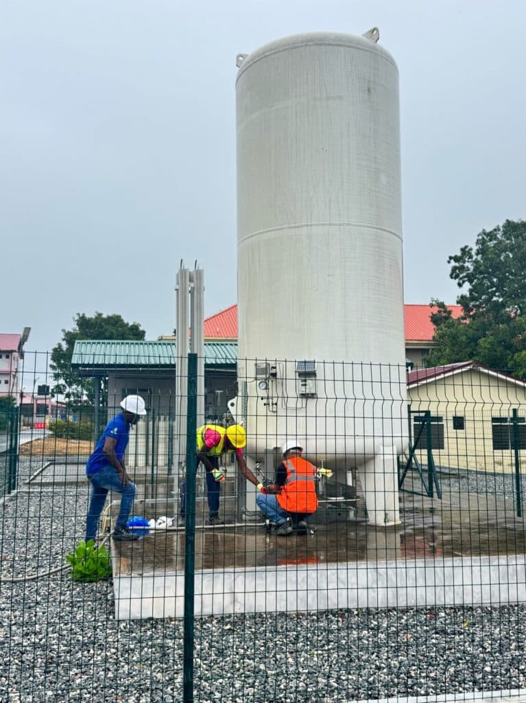 Indo-Ghana begins local liquid oxygen supply