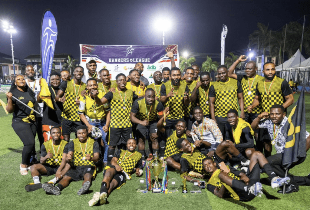 UMB S.P.E.E.D. Stars lift Bankers Football Gala trophy
