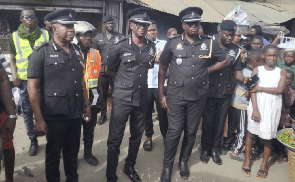 Police engage traders over alleged harassment, extortion on Aflao-Accra highway