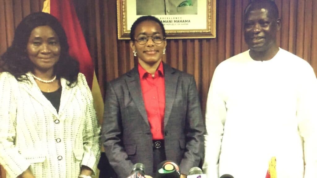 Zanetor Agyeman-Rawlings takes over Environment Ministry