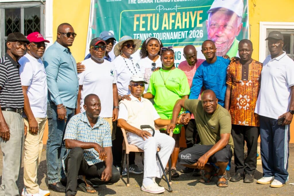 Hill Tennis Club and Ghana Tennis Federation honor Professor Bannerman Richter
