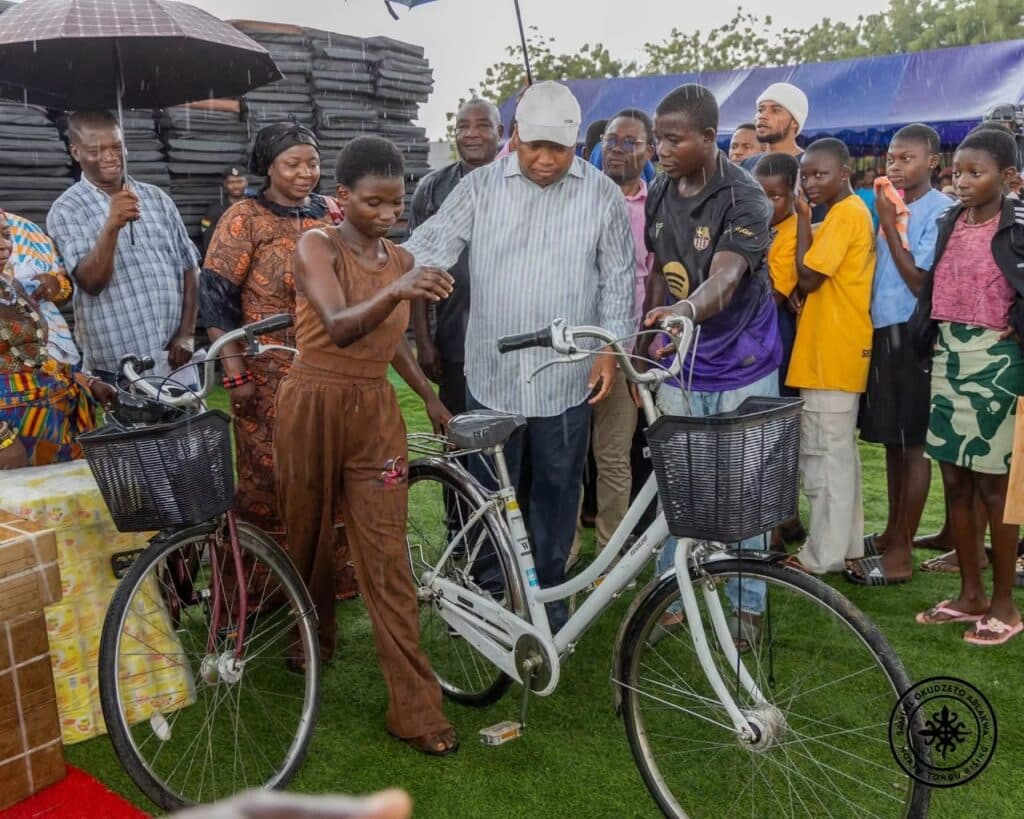 Ablakwa supports 2,269 North Tongu SHS students with essential items