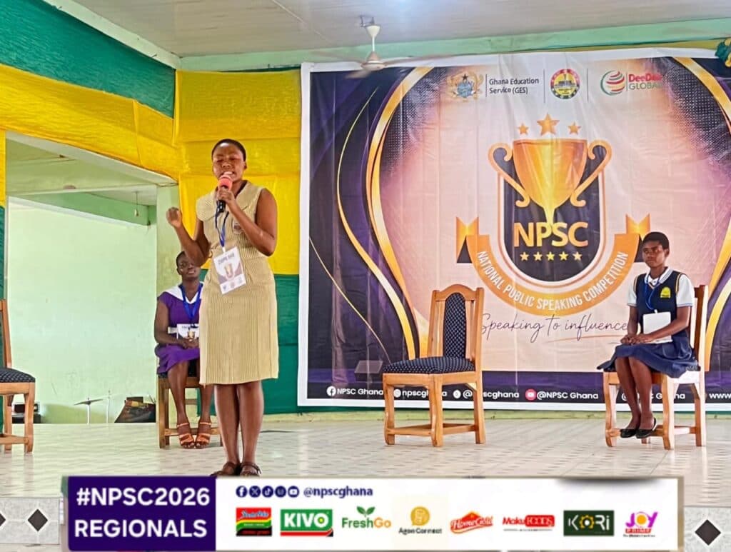 Volta Region National Public Speaking contest advances drug prevention conversation