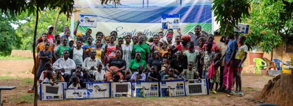 Odeibea Foundation extends energy equity initiative with solar streetlights in Akpato and Worwonyo