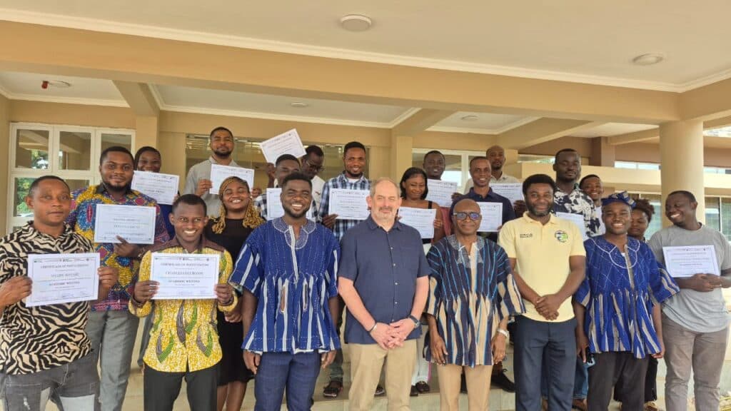 UENR and Lancaster University train researchers in academic writing