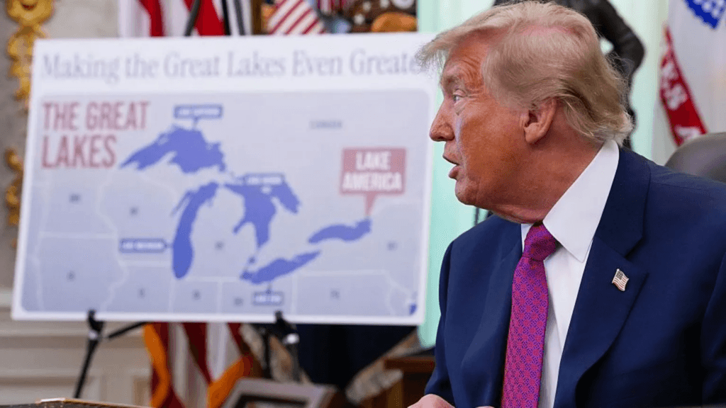 Apple Maps renames Lake Ontario as Lake America after Trump order