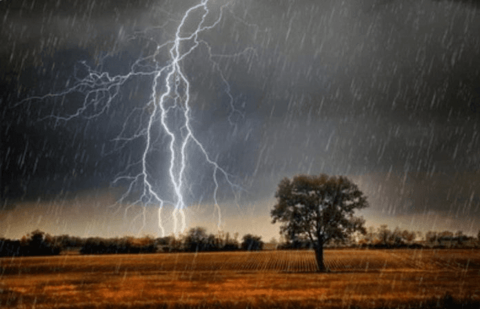 GMet forecasts thunderstorms, rain across parts of Ghana this evening