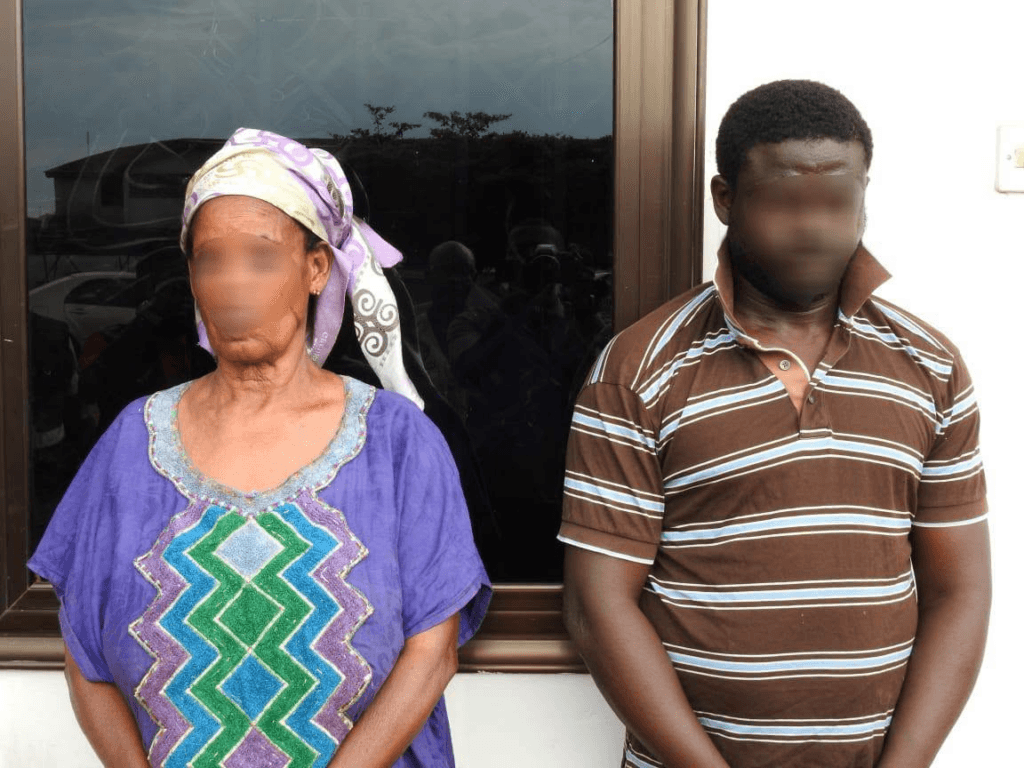 Police arrest mother and son over suspected drugs in Dormaa Ahenkro