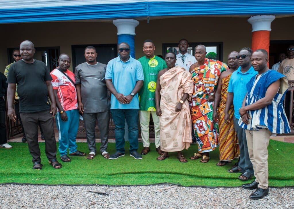 Kumawu MP commissions 4-unit nurses’ quarters at Bodomase