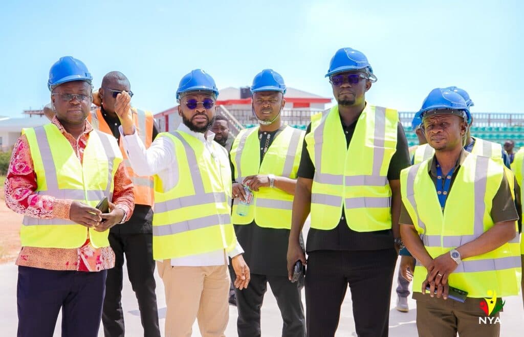 Parliamentary Committee commends NYA CEO Osman Ayariga for rebuilding abandoned Azumah Nelson Sports Complex