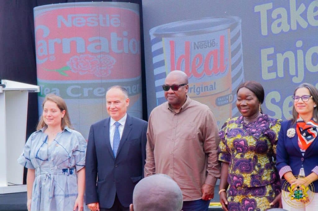 Nestlé Ghana expansion shows Ghana’s 24-hour economy in action – Mahama