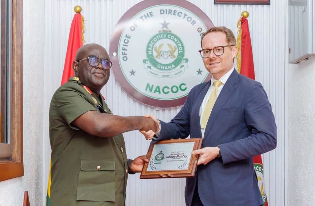 NACOC, INL deepen cooperation to combat drug trafficking and organised crime