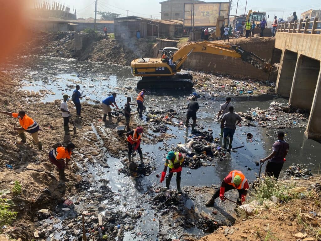 Ashaiman Assembly deploys monitoring system to curb dumping in storm drain