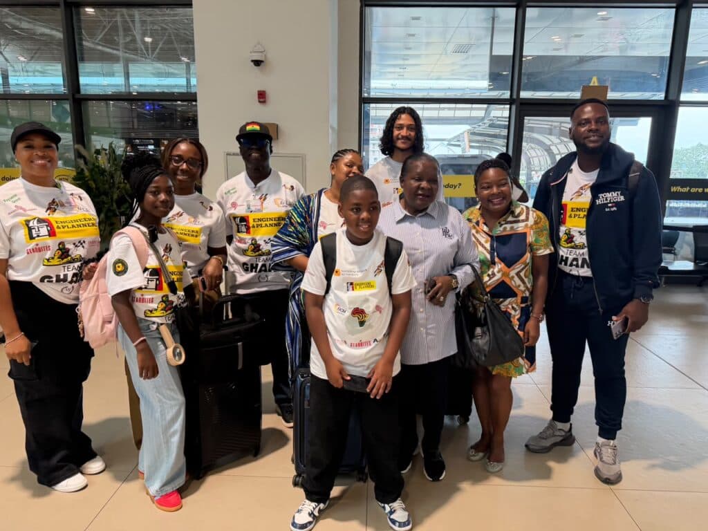 Team Ghana departs Accra for Angola ahead of Karting Africa Trophy