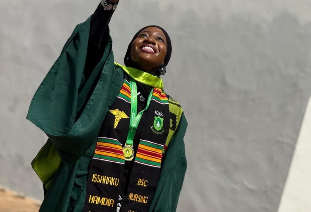 From selling body splash to Best Female Graduating Student at UDS – Hamdia’s inspiring journey