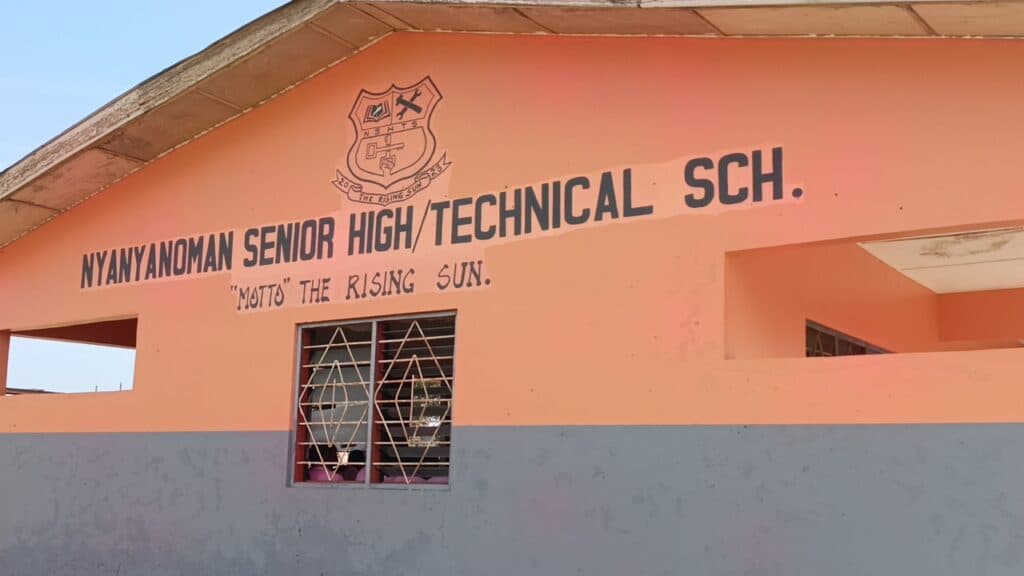 Kaerbo For Africa hands over three-classroom block to Gomoa Nyanyano SHS