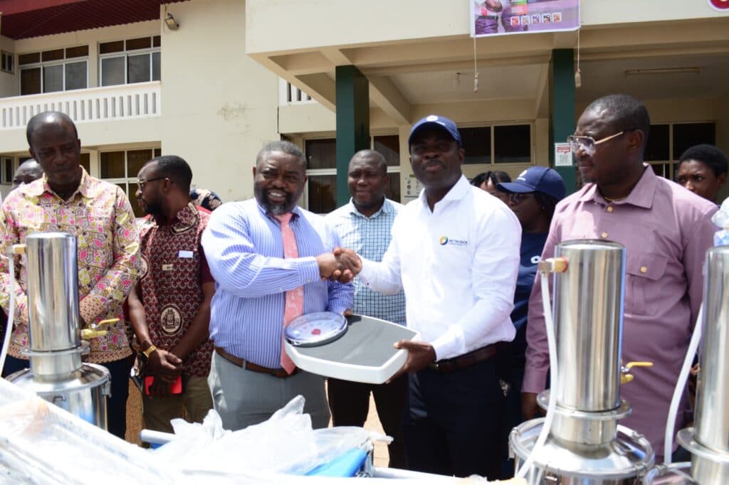 Petrosol donates medical equipment to Bolgatanga Hospital