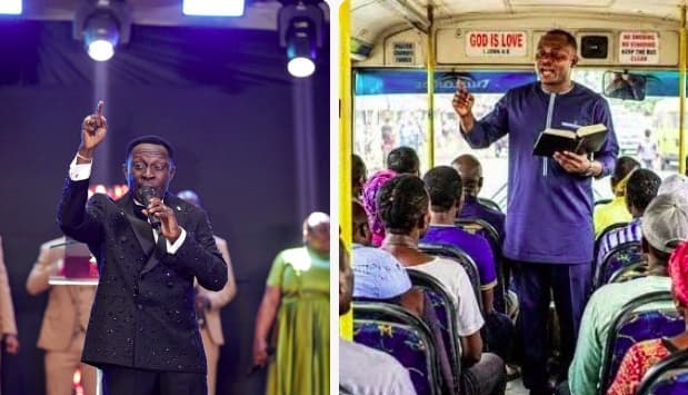 Rev. Kwadwo Bempah defies restriction on preaching buses; warns it won’t succeed