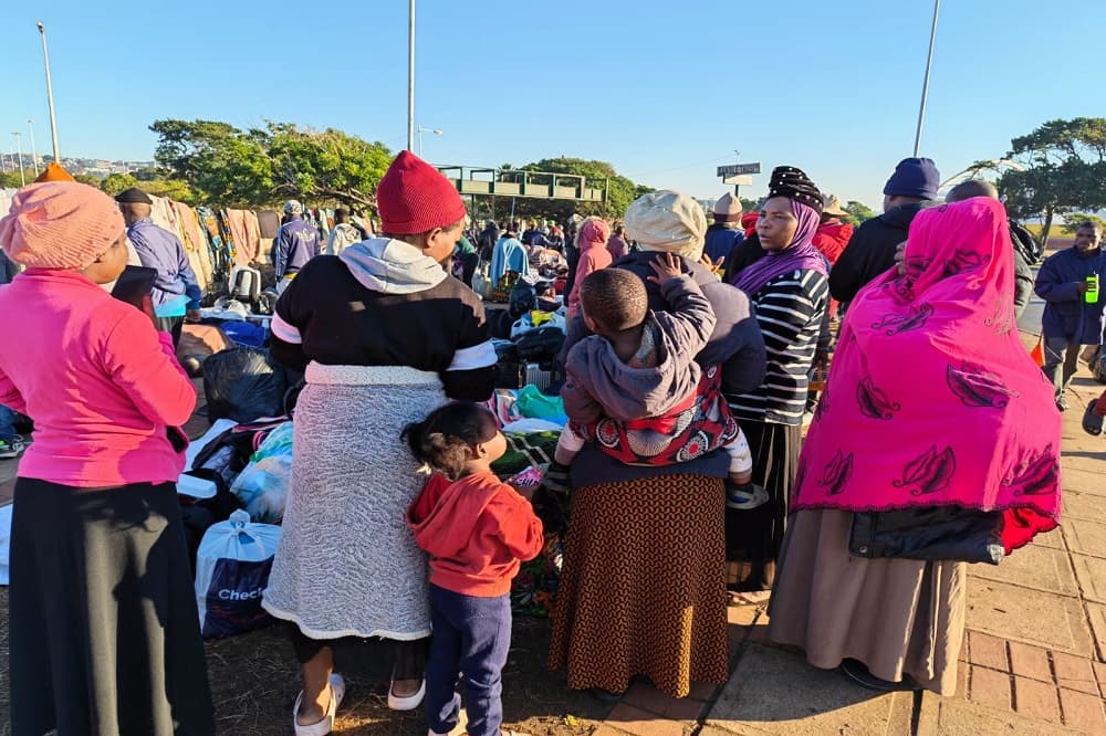 Refugees in Durban say evictions have left them destitute