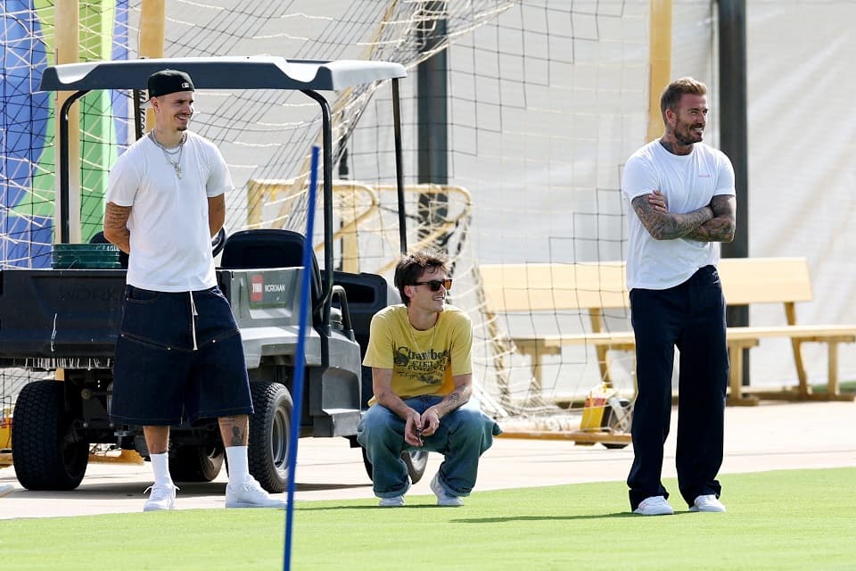 England gear up for Norway test with Beckham watching on