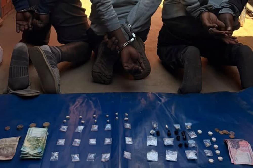Three suspects arrested for drug dealings in Free State