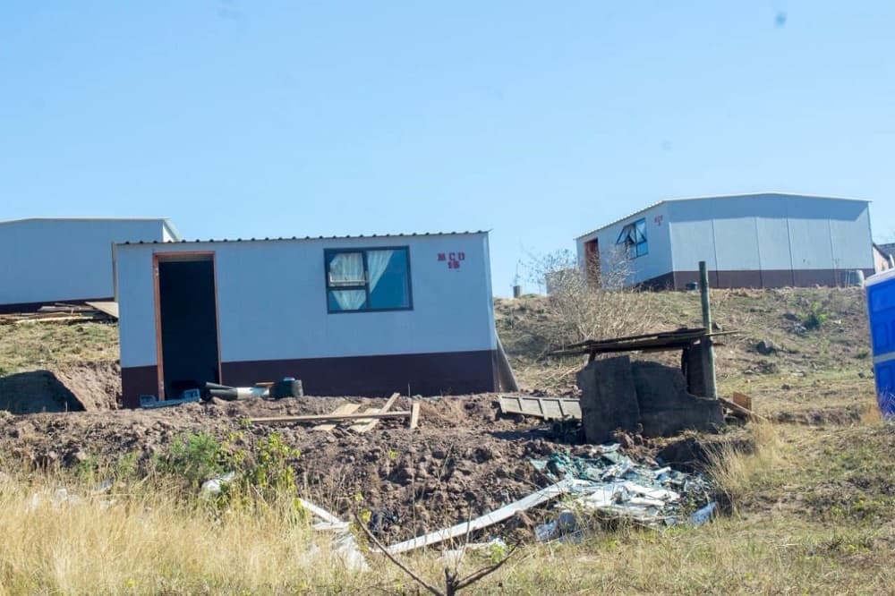 eThekwini delivers temporary homes to flood victims in Ntshongweni