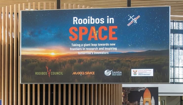 STEM project launches rooibos seeds to Space Station