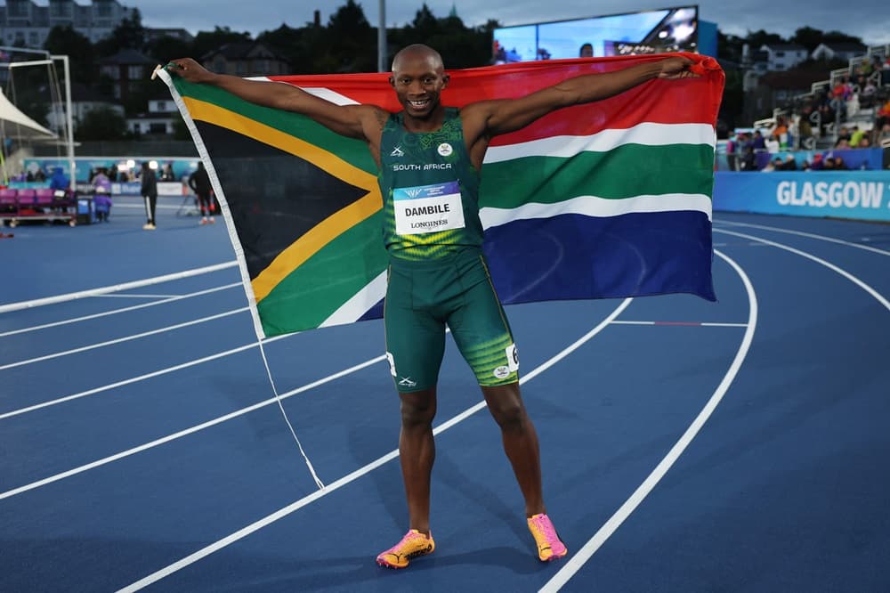 Dambile wins first major international medal at Commonwealth Games
