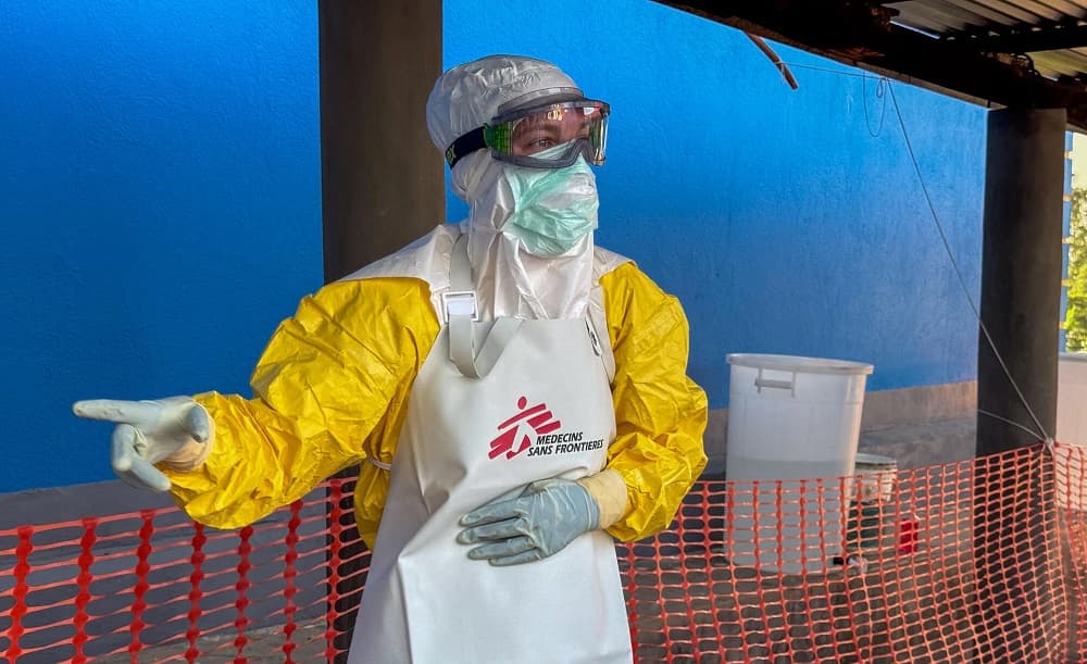 Aid group MSF opens new Ebola treatment centre in eastern Congo