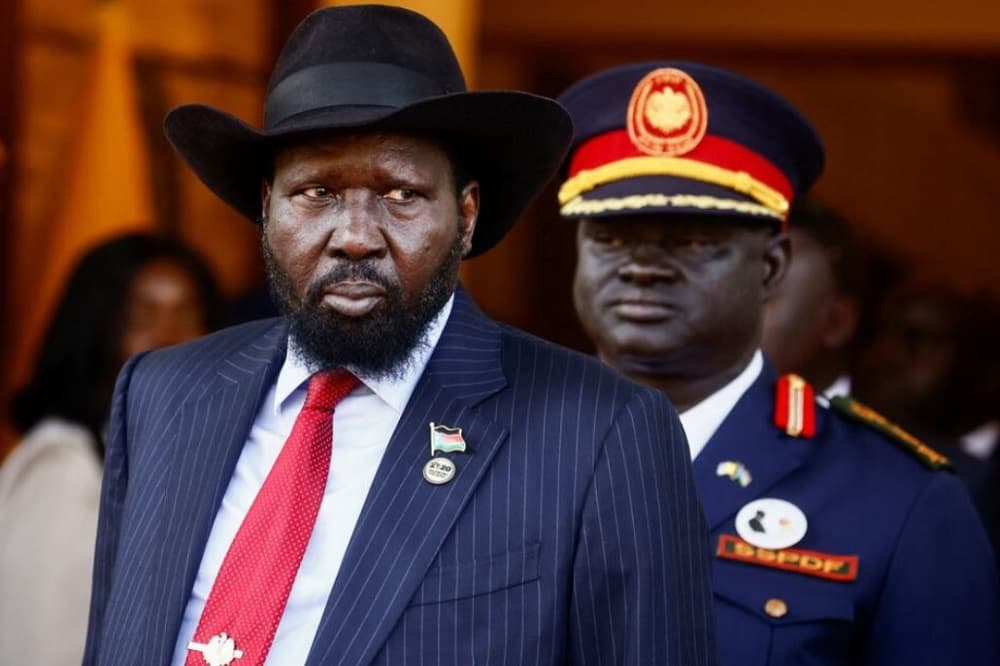 South Sudan president Salva Kiir in SA for official visit