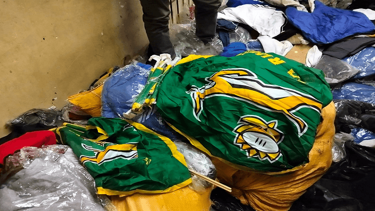 Police seize R1.5 mln in counterfeit sports merchandise in Joburg