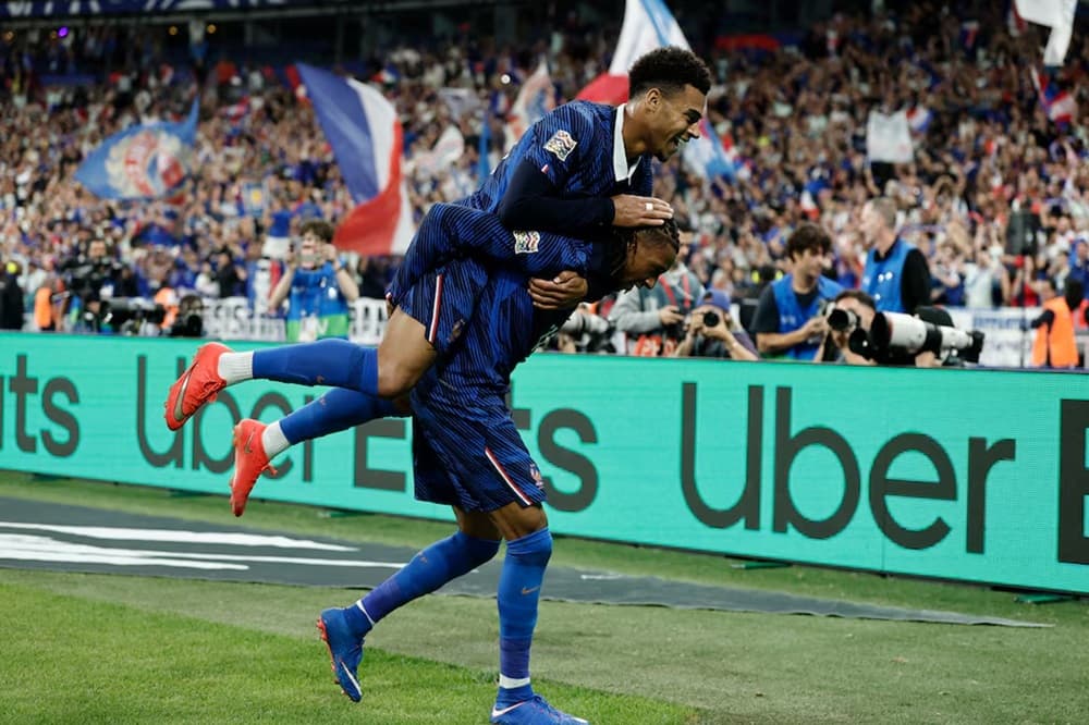 France come from behind to thrash Belgium 4-1